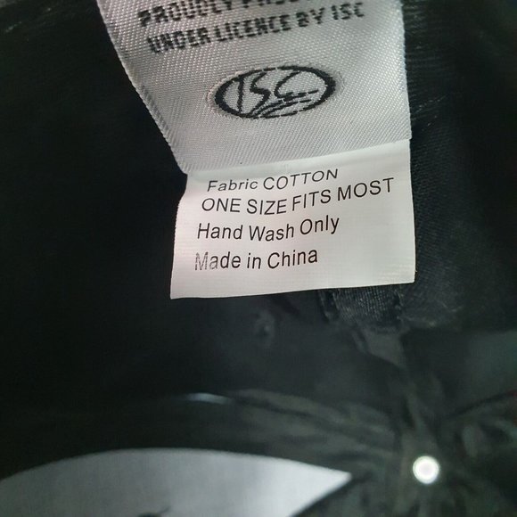 NRL Cronulla Sutherland Sharks Training Cap Hat ISC NEW Jersey Football Black - Picture 7 of 7